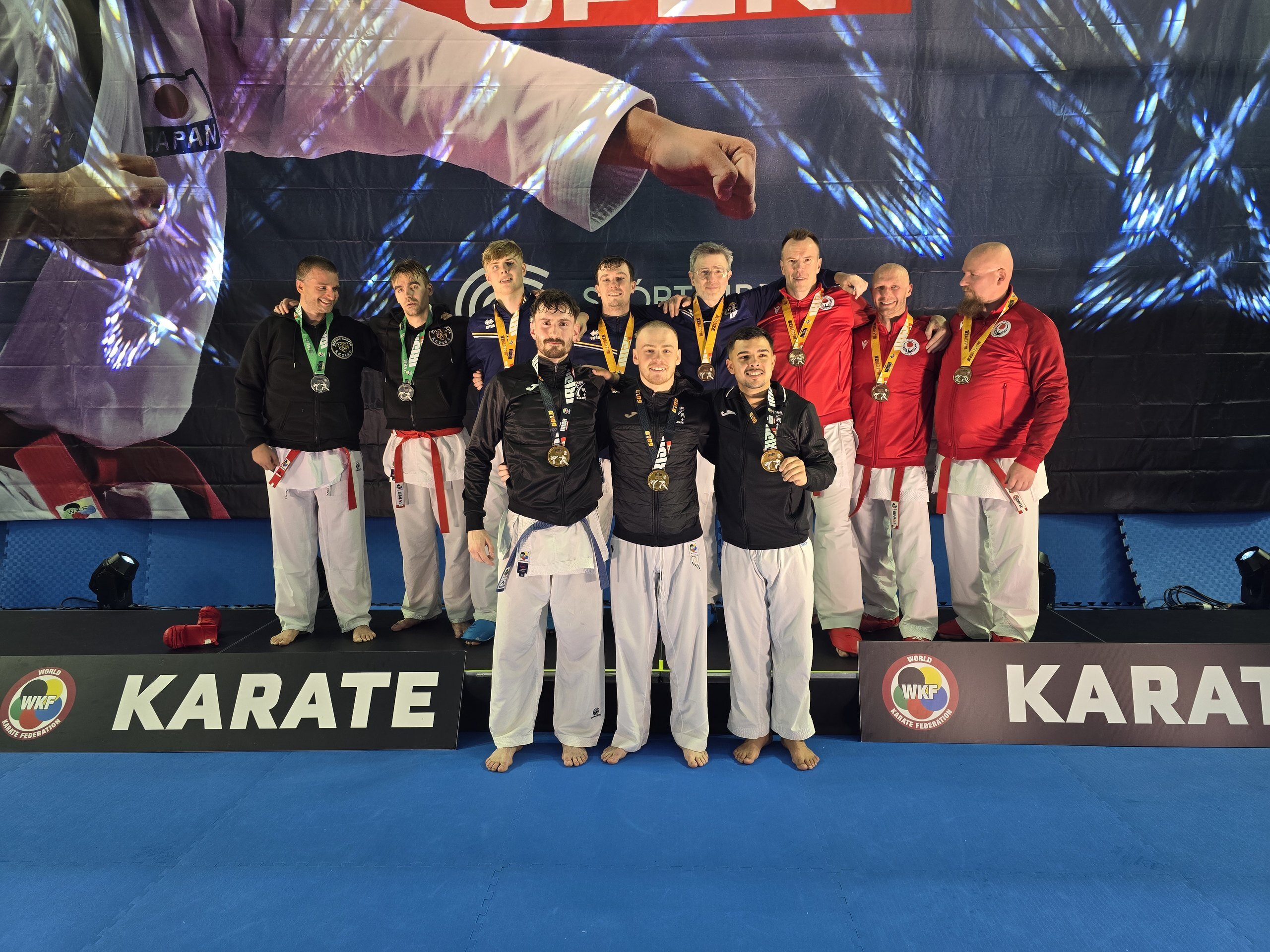 Irish Open 2026 in Dublin: Gold und Silber für den Rebels Karateclub 2