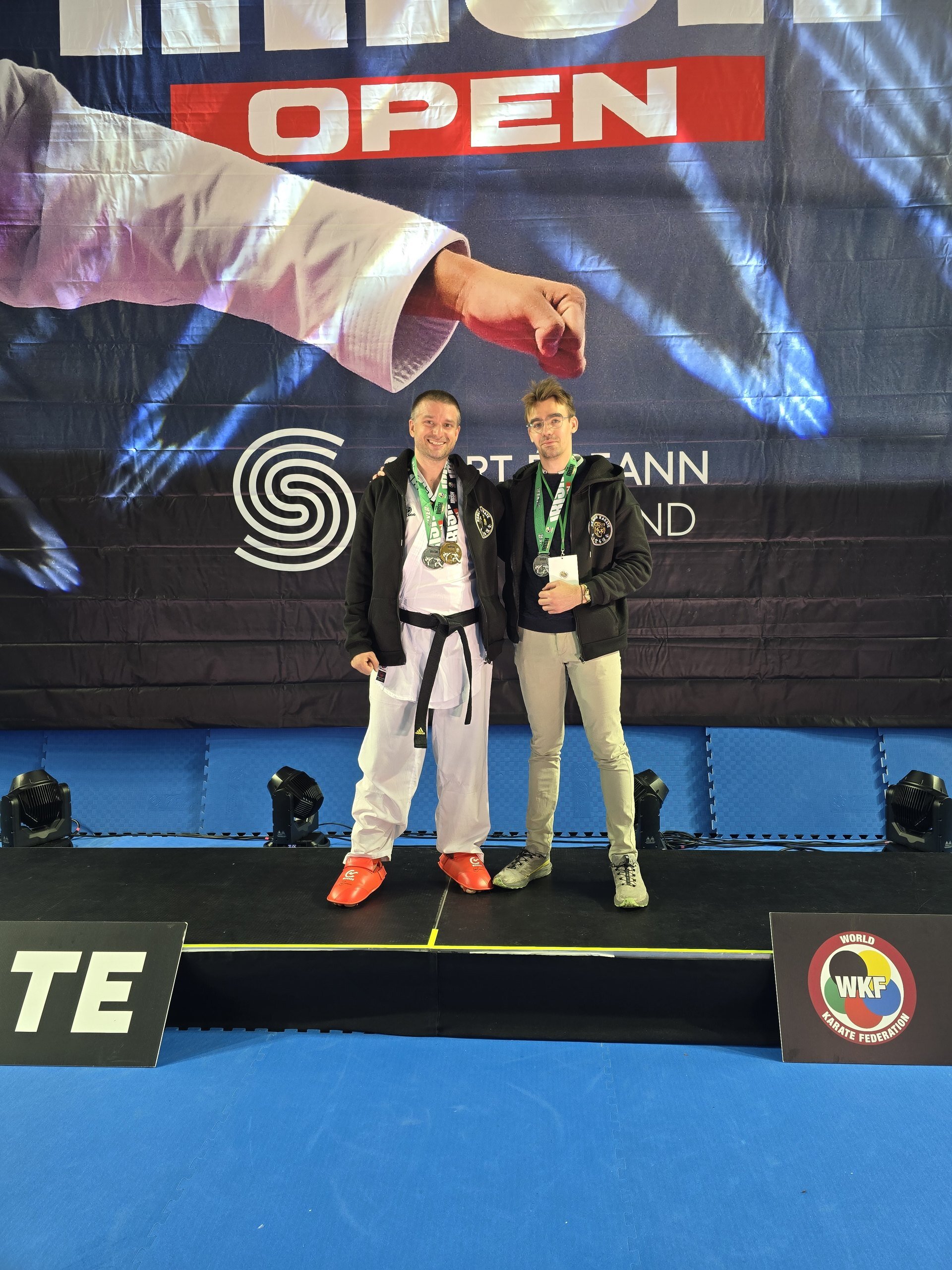 Irish Open 2026 in Dublin: Gold und Silber für den Rebels Karateclub 12