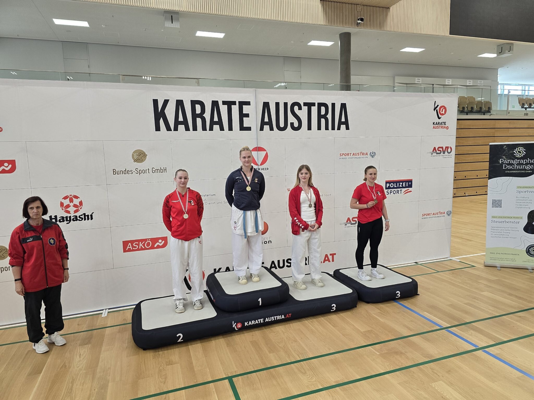 Gold, Silber und Bronze – Fünf Medaillen bei der Karate-Staatsmeisterschaft 2026 27