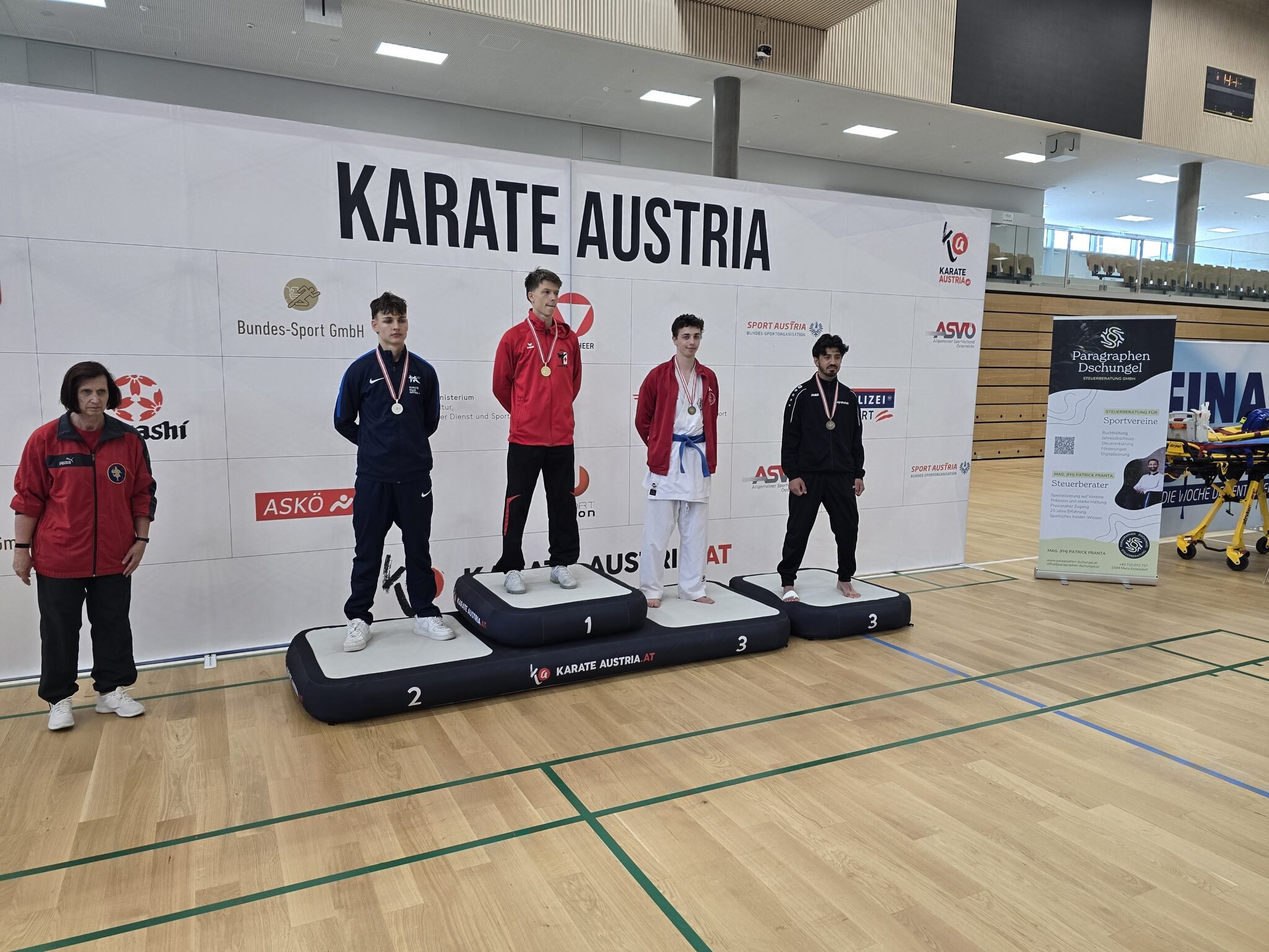 Gold, Silber und Bronze – Fünf Medaillen bei der Karate-Staatsmeisterschaft 2026 28