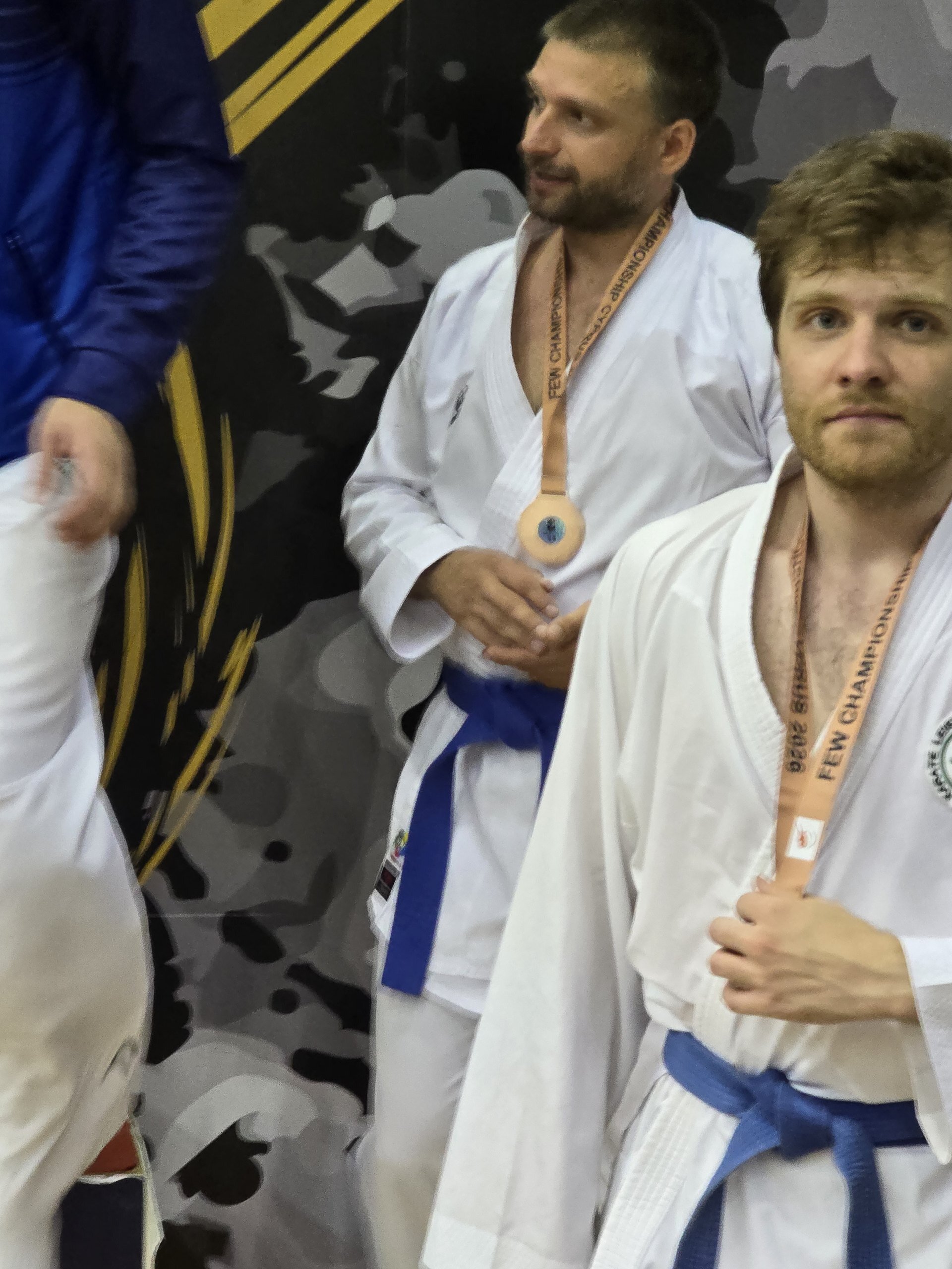 Edvin Kuric mit einer Bronzemedaille der Wado-Kai-Europameisterschaft