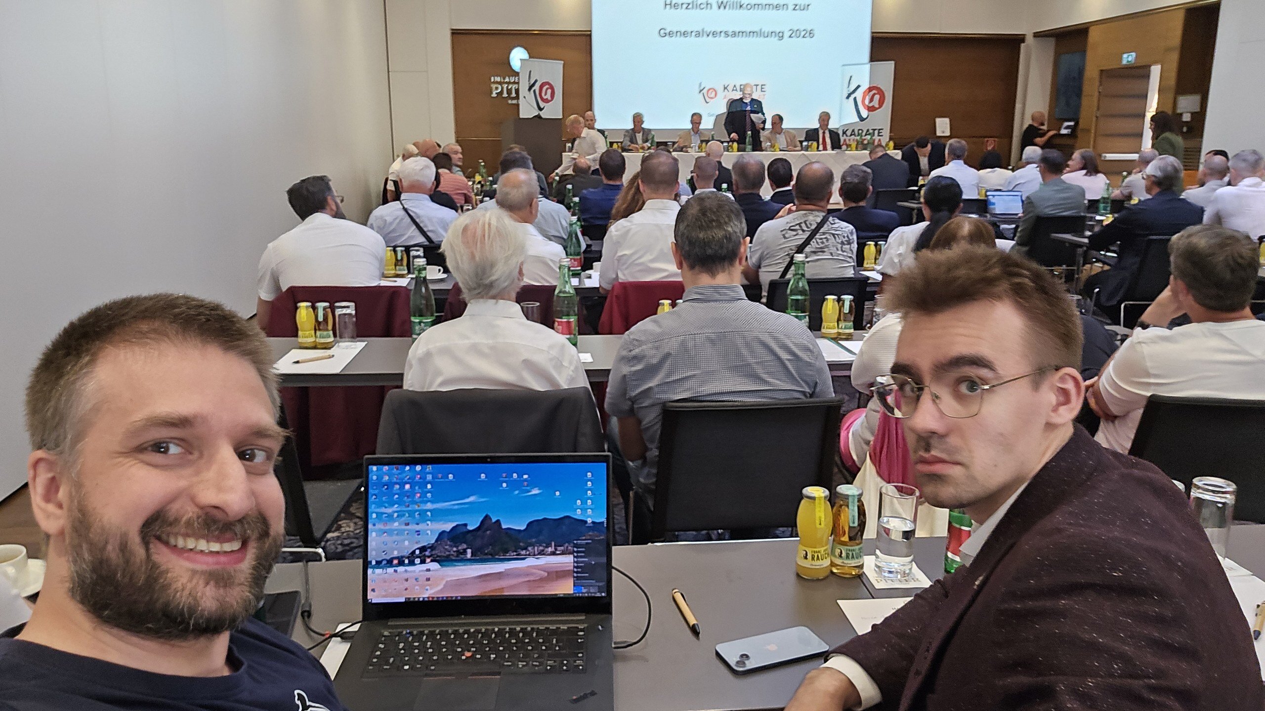 Rebels Karateclub bei der Karate Austria Generalversammlung 2026 in Salzburg